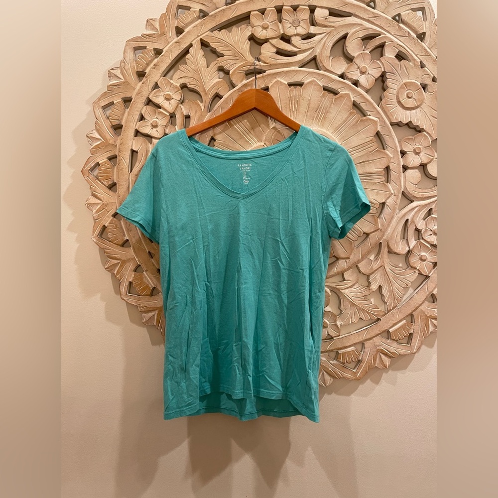 Gap Teal Short Sleeve Tee Shirt